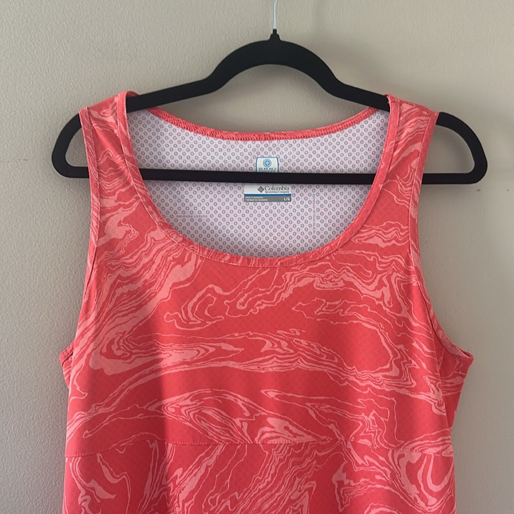 Columbia Women's Mini Dress - Coral Swirl - Picture 3 of 7